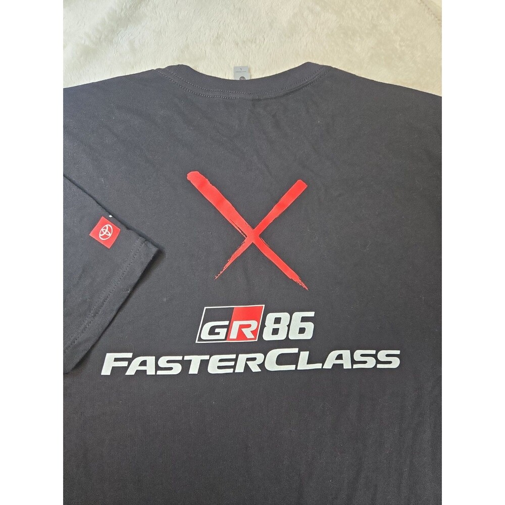 Toyota Gr86 Shirt Next Level Racing Balck Size L